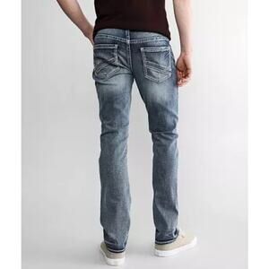 Buckle BKE Alec 31x32 Straight Leg Stretch Blue Jeans Style GBS5149